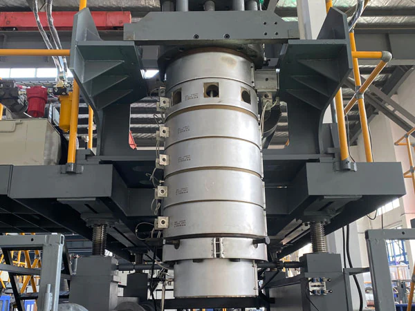 Cylindrical extrusion die-head assembly
