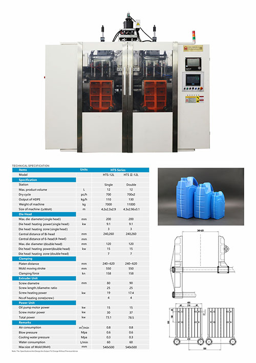 HTSII-12L machine brochure with specifications