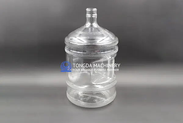 Transparent reusable water jug